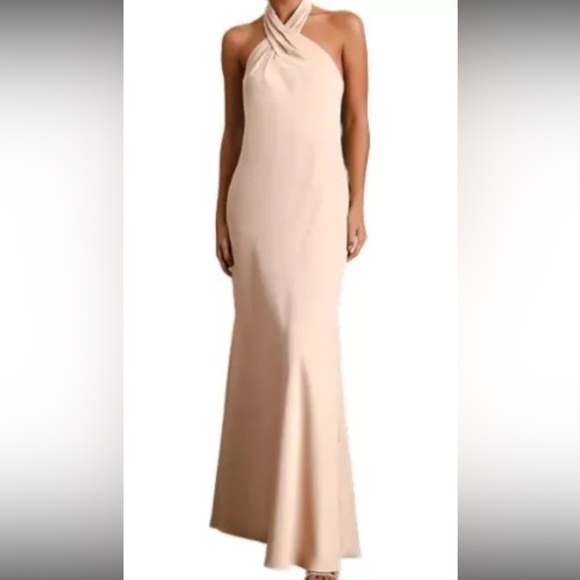 BHLDN (Anthropologie) dusty rose formal gown sz 4 - Picture 1 of 11